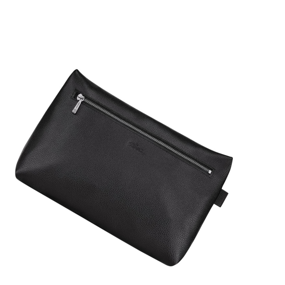 Longchamp Le Foulonné Toilettas Dames Zwart | NL-ZP15908