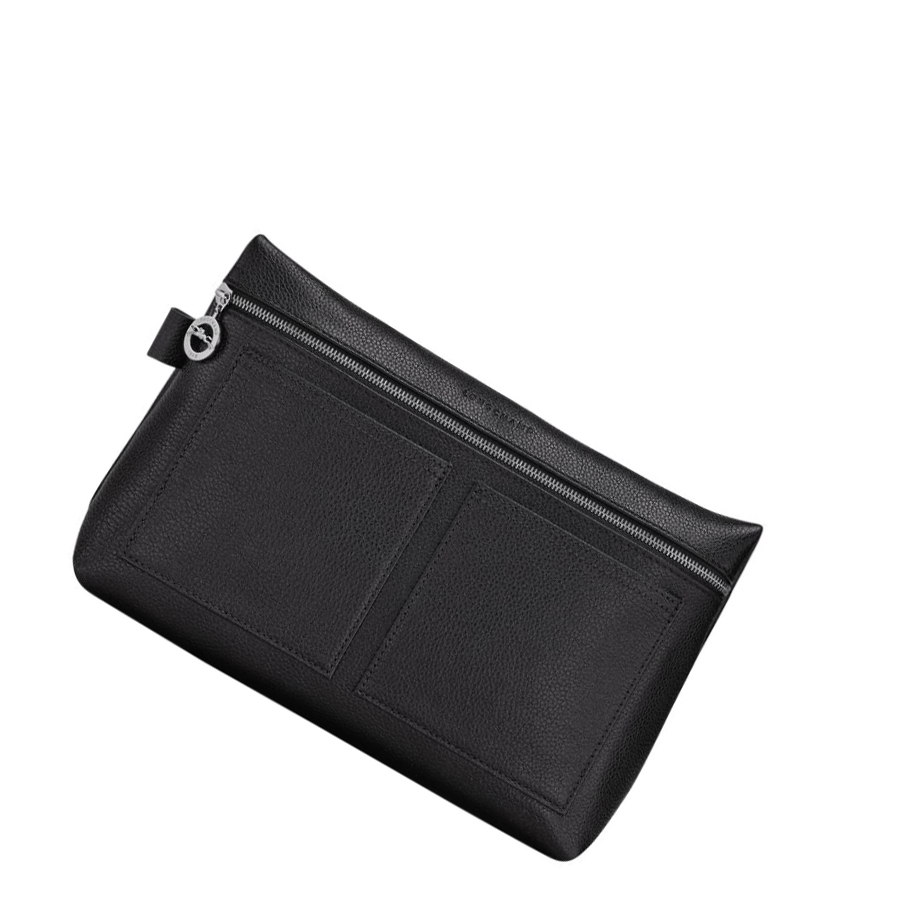 Longchamp Le Foulonné Toilettas Dames Zwart | NL-ZP15908