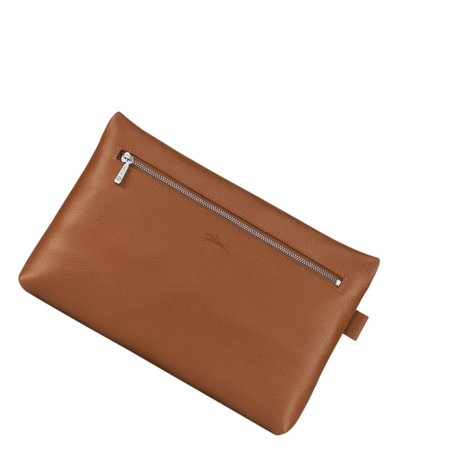 Longchamp Le Foulonné Toilettas Heren Bruin | NL-ZD69217