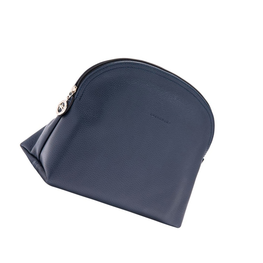 Longchamp Le Foulonné Toilettas Heren Donkerblauw | NL-EB47098
