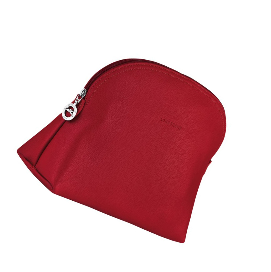 Longchamp Le Foulonné Toilettas Heren Rood | NL-AP96254