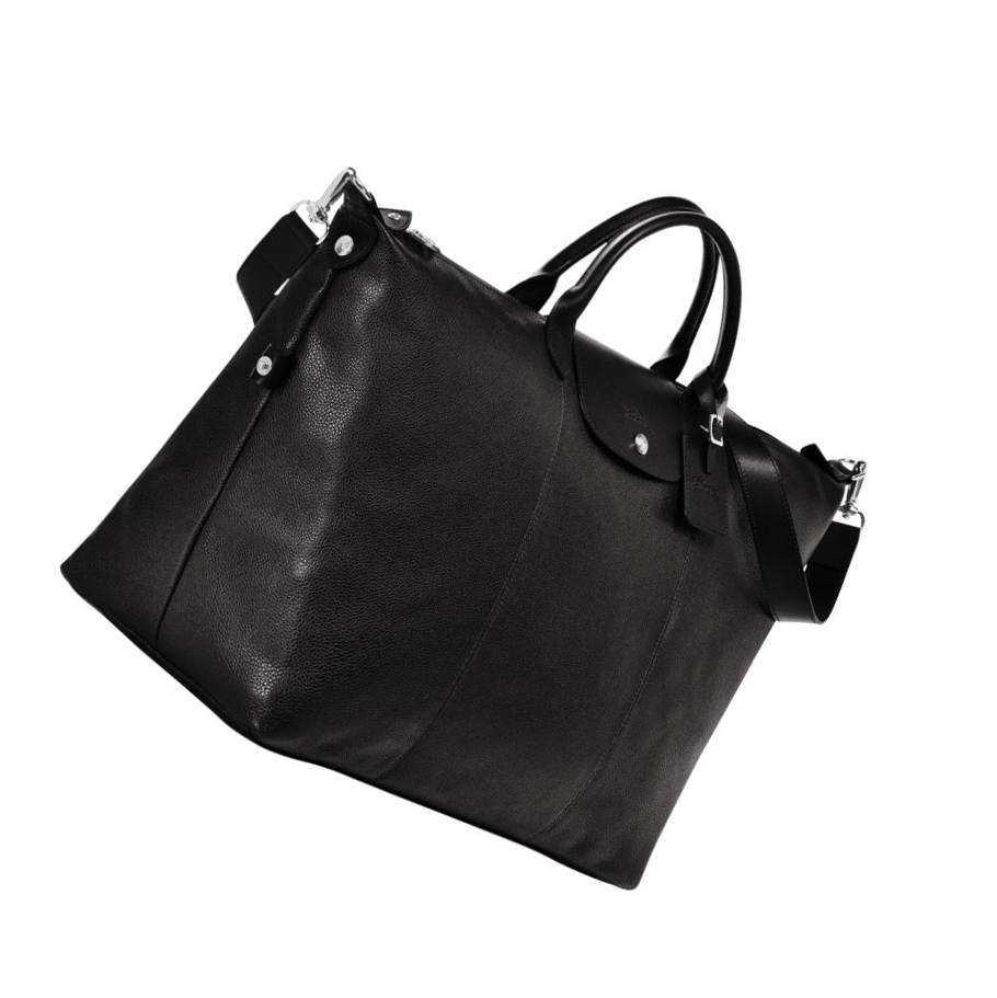 Longchamp Le Foulonné XL Reistas Heren Zwart | NL-SJ04682