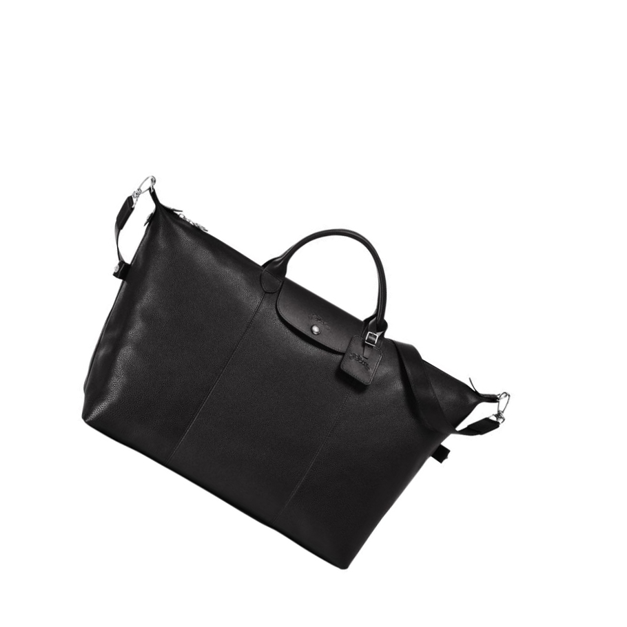 Longchamp Le Foulonné XL Reistas Heren Zwart | NL-SJ04682