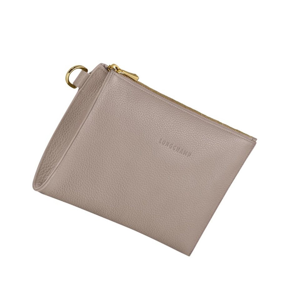 Longchamp Le Foulonné Zak Dames Grijs | NL-NC59260