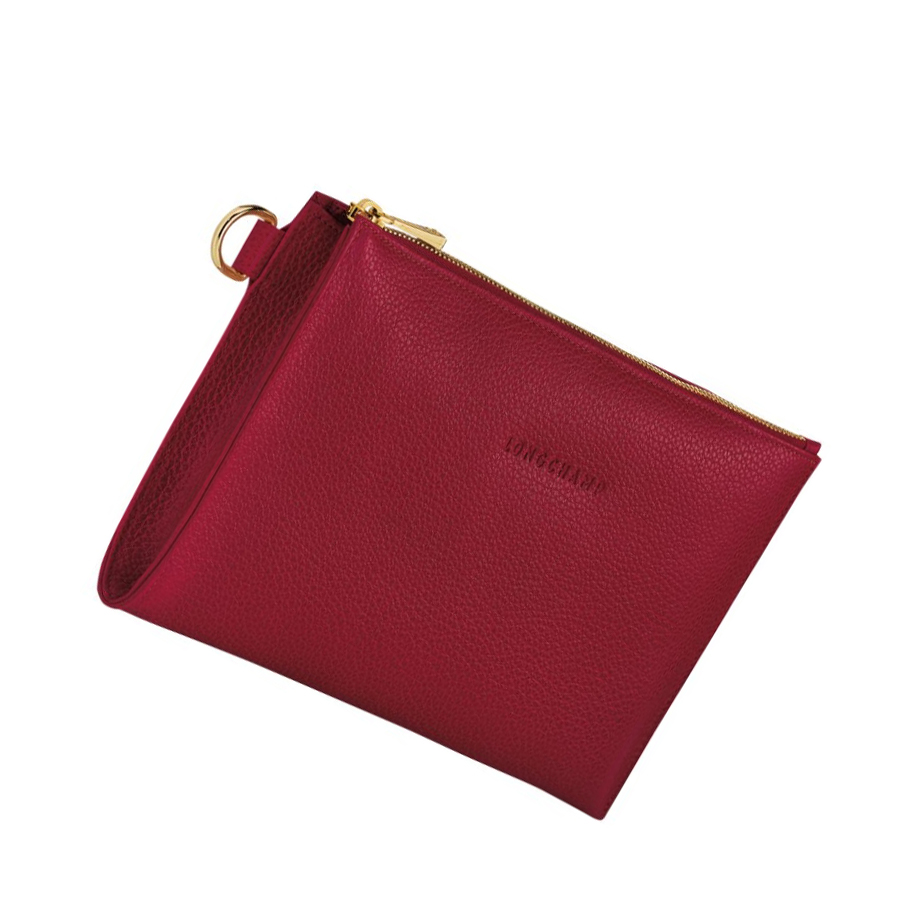 Longchamp Le Foulonné Zak Dames Rood | NL-VJ97864