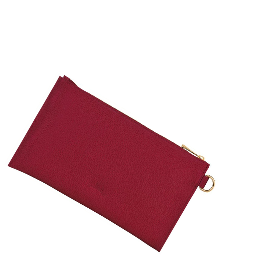 Longchamp Le Foulonné Zak Dames Rood | NL-VJ97864