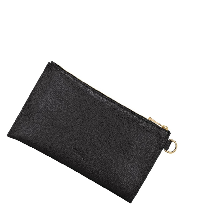 Longchamp Le Foulonné Zak Dames Zwart | NL-GE51430