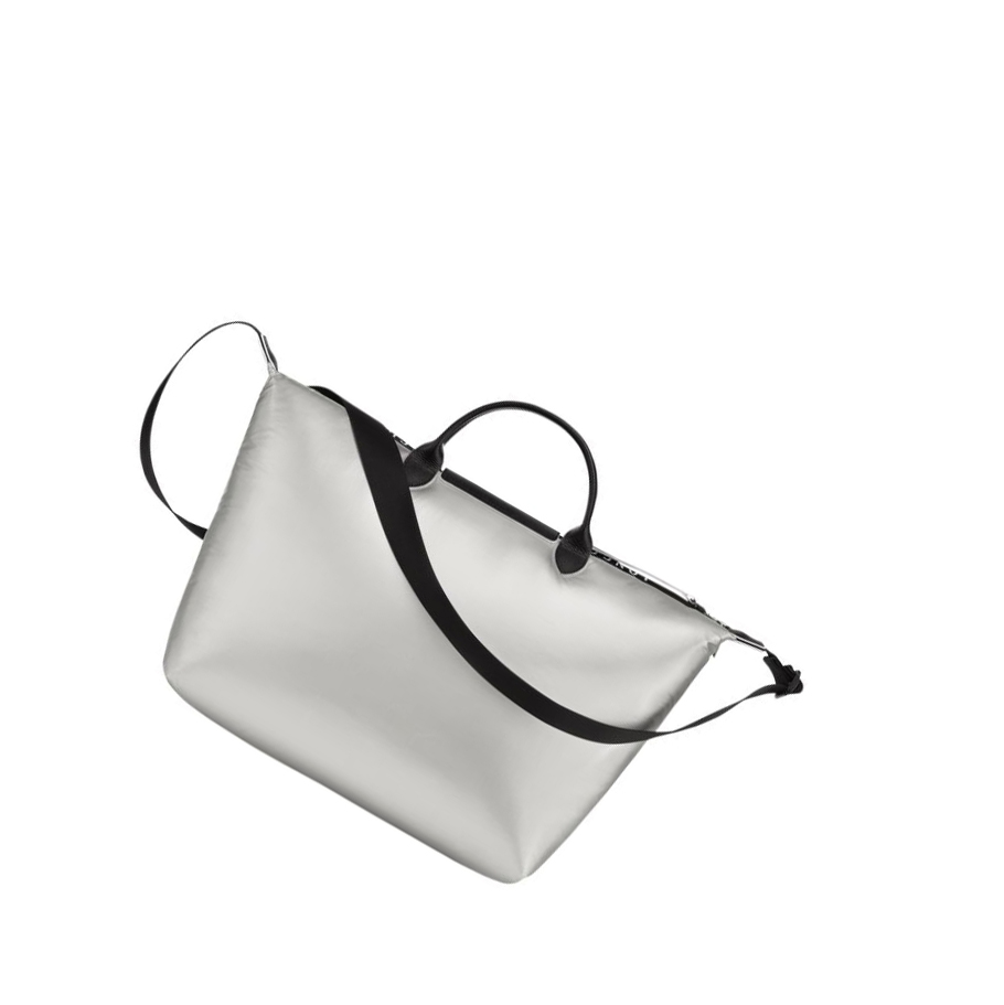 Longchamp Le Pliage Alpin Reistas Heren Zilver | NL-NV67530