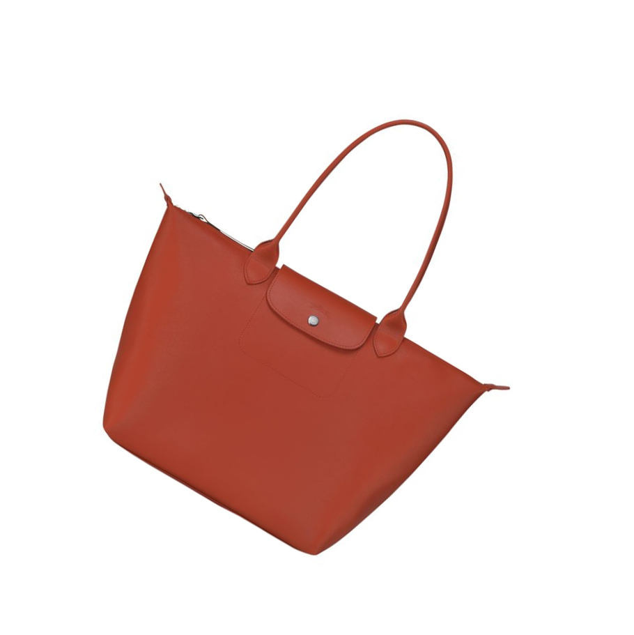 Longchamp Le Pliage City L Shopper Tas Dames Rood | NL-IZ60524