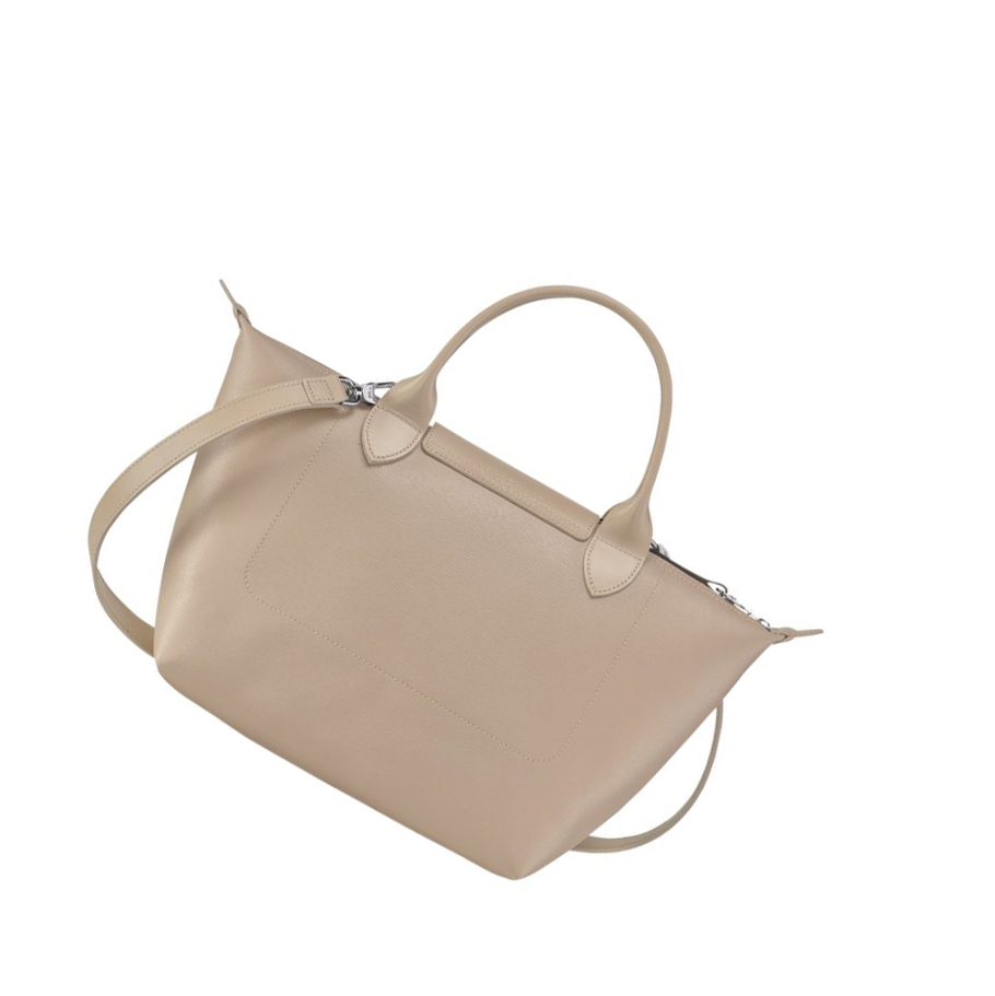Longchamp Le Pliage City S Handtas Dames Beige | NL-YK50927