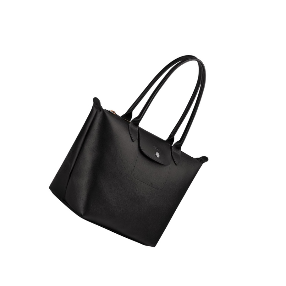 Longchamp Le Pliage City S Shopper Tas Dames Zwart | NL-XL93540
