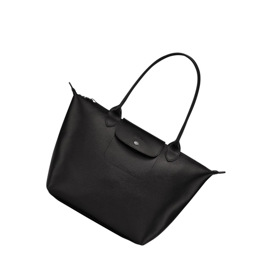 Longchamp Le Pliage City S Shopper Tas Dames Zwart | NL-XL93540