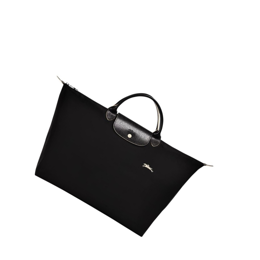 Longchamp Le Pliage Club L Reistas Dames Zwart | NL-UR23065