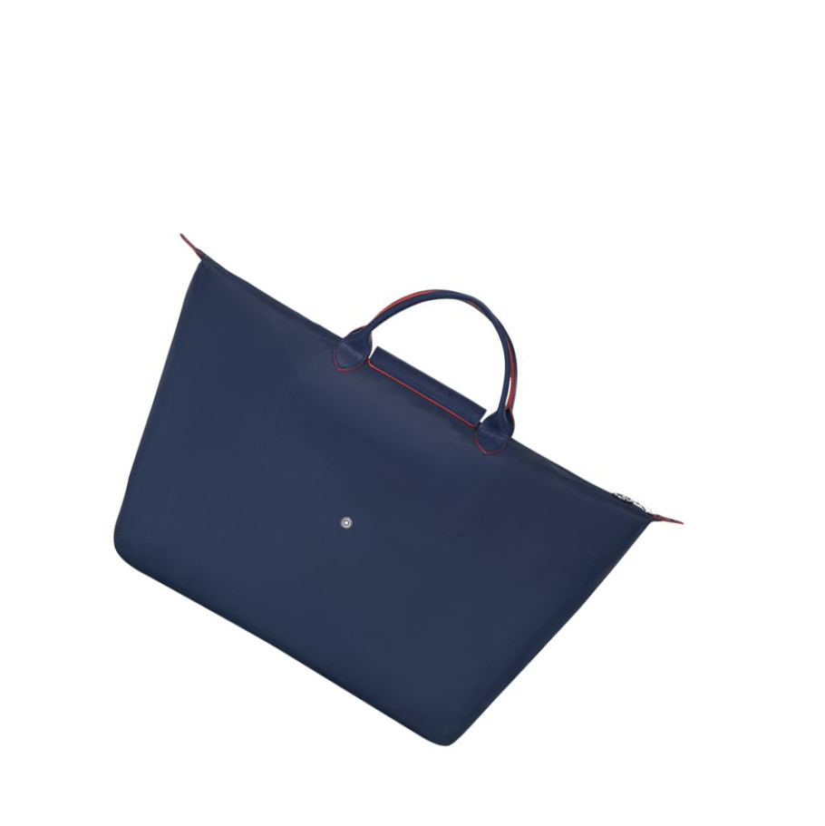 Longchamp Le Pliage Club L Reistas Heren Donkerblauw | NL-LD54891