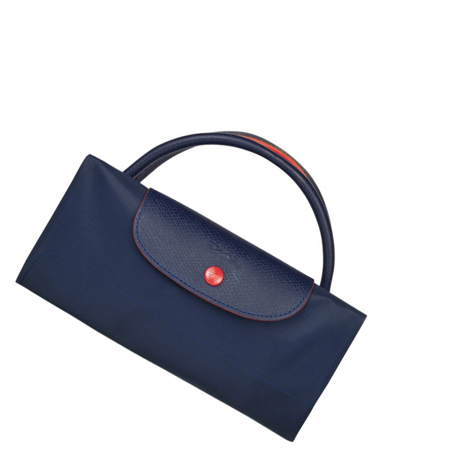 Longchamp Le Pliage Club L Reistas Heren Donkerblauw | NL-LD54891