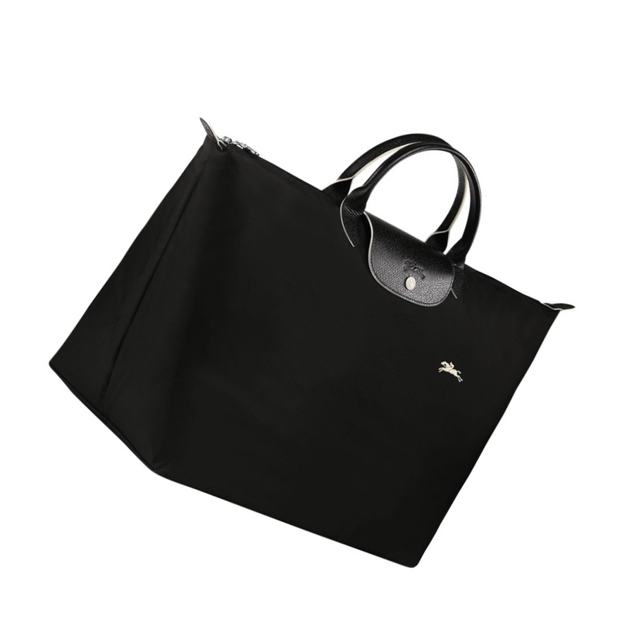 Longchamp Le Pliage Club L Reistas Heren Zwart | NL-ZB82615
