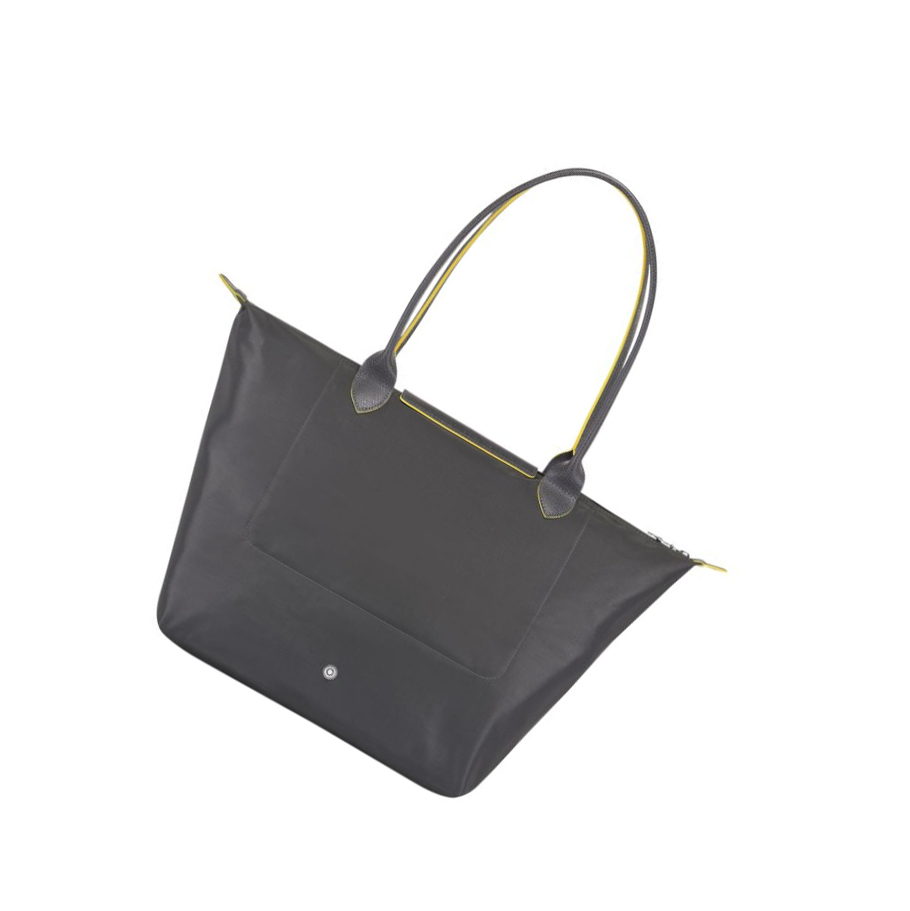 Longchamp Le Pliage Club L Schoudertassen Dames Grijs | NL-YR85310