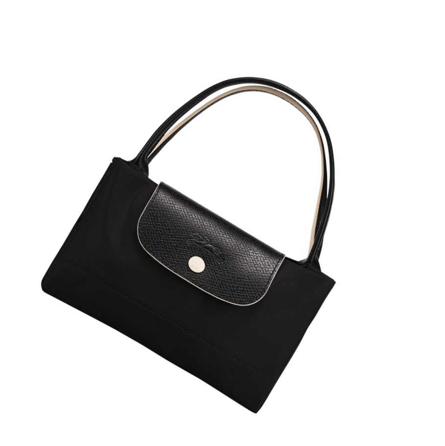 Longchamp Le Pliage Club M Handtas Dames Zwart | NL-BH94708