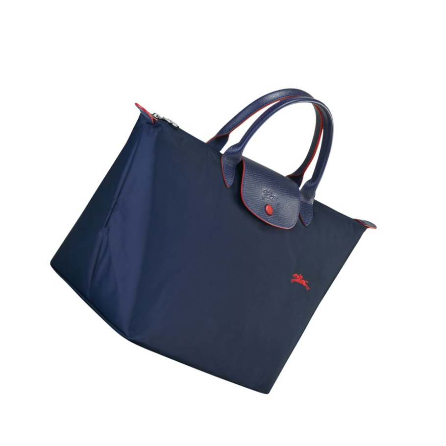 Longchamp Le Pliage Club M Handtas Dames Donkerblauw | NL-TF57130