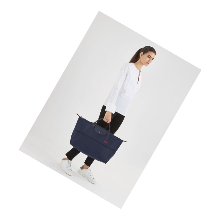 Longchamp Le Pliage Club Reistas Heren Donkerblauw | NL-JZ28396