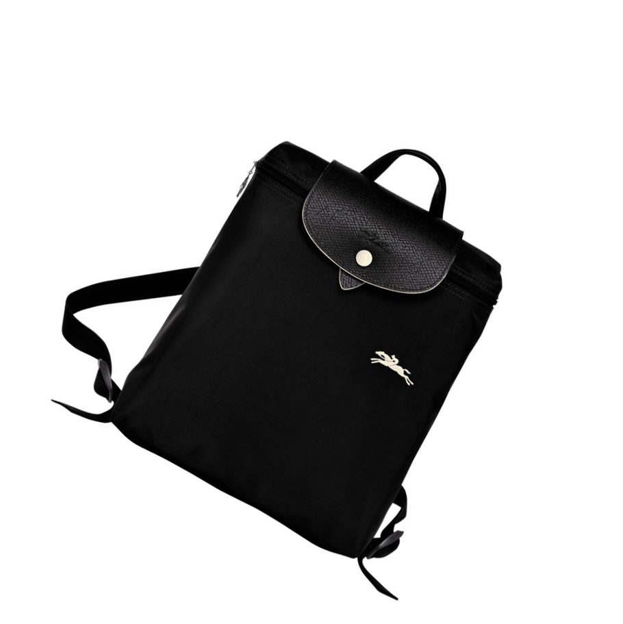 Longchamp Le Pliage Club Rugzak Dames Zwart | NL-CB73051