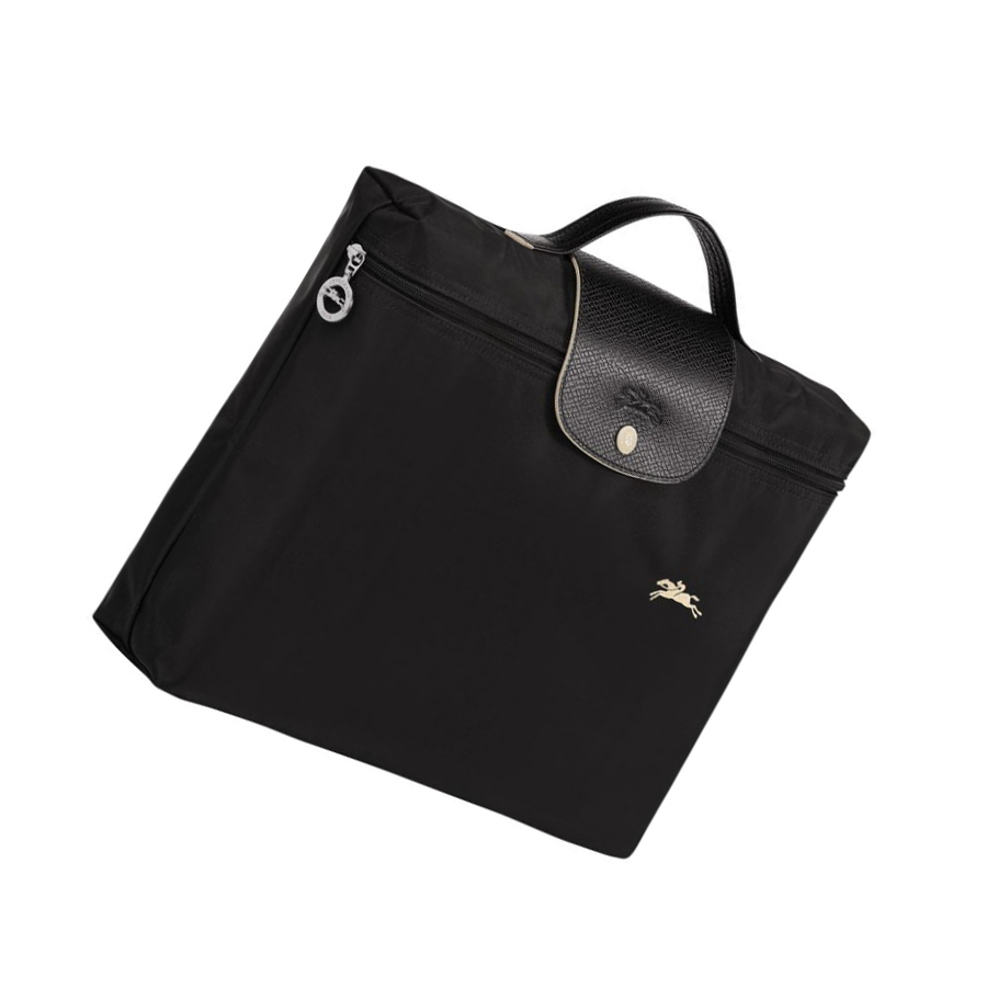 Longchamp Le Pliage Club S Aktetas Dames Zwart | NL-JQ45816