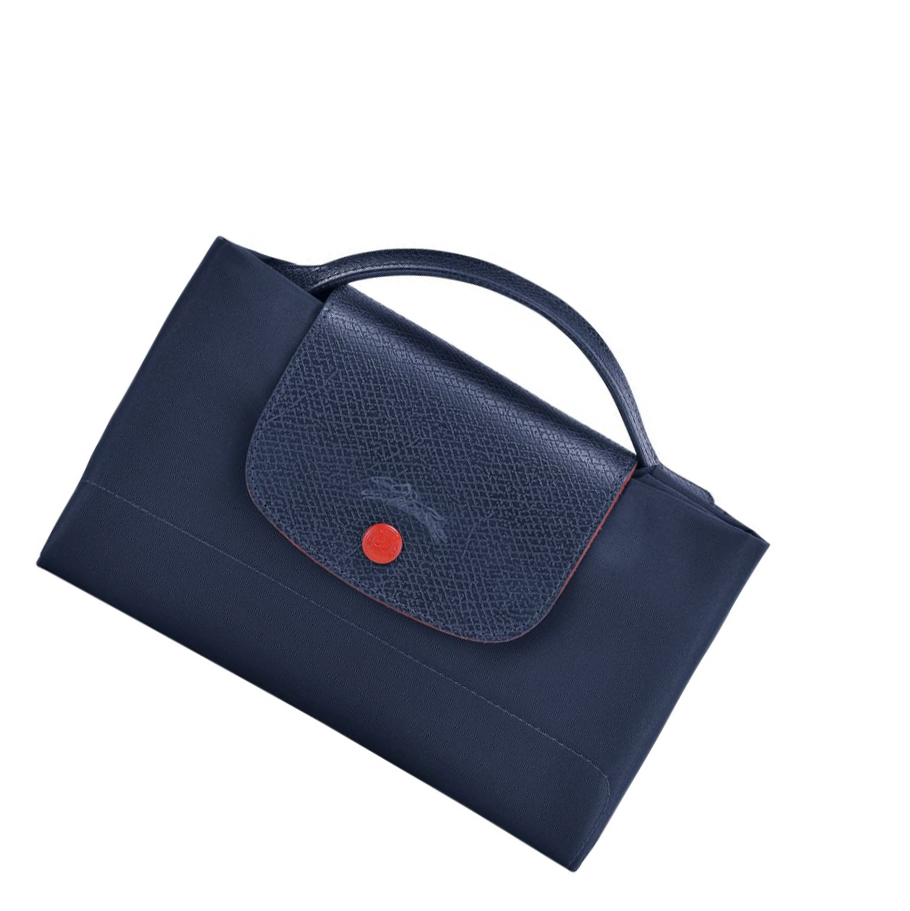 Longchamp Le Pliage Club S Aktetas Heren Donkerblauw | NL-PQ98027