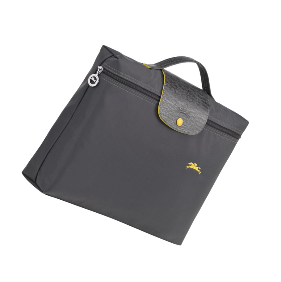 Longchamp Le Pliage Club S Aktetas Heren Grijs | NL-SU95481