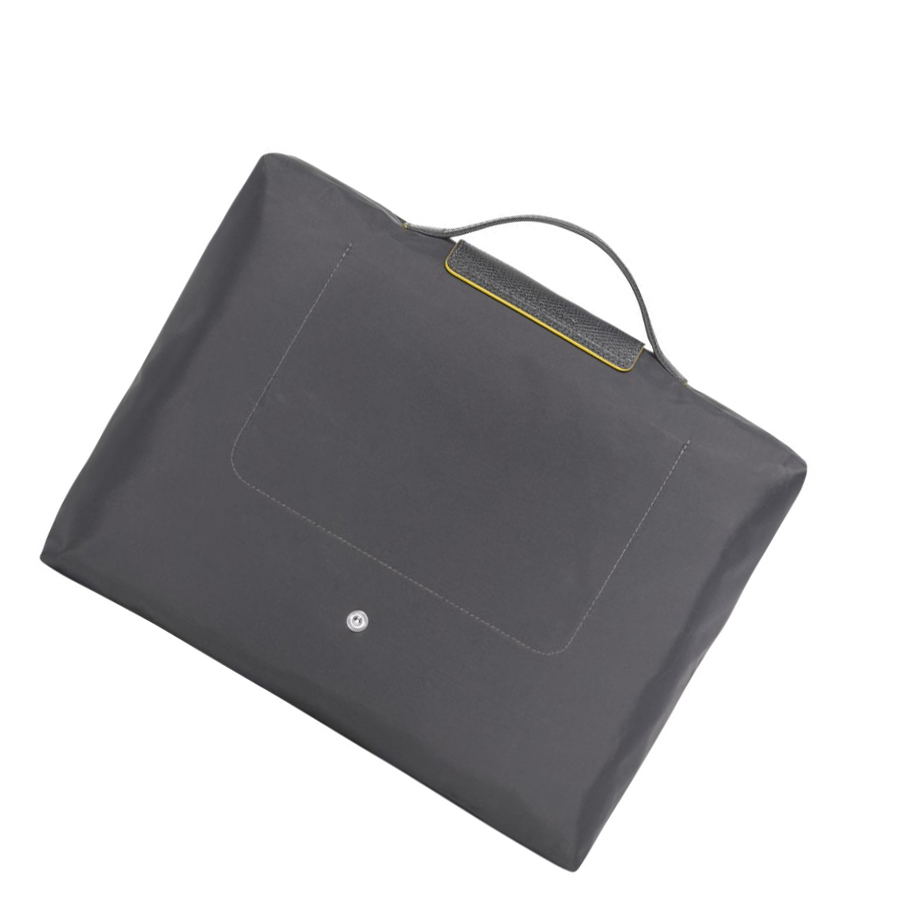 Longchamp Le Pliage Club S Aktetas Heren Grijs | NL-SU95481