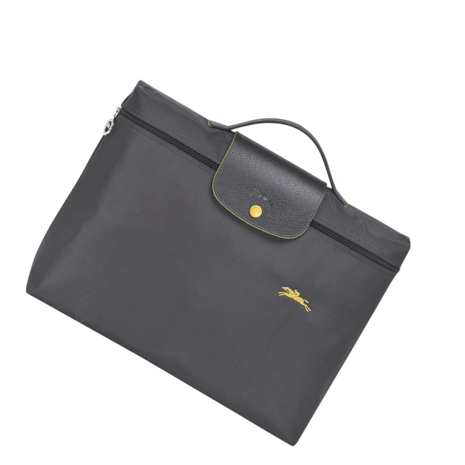 Longchamp Le Pliage Club S Aktetas Heren Grijs | NL-SU95481
