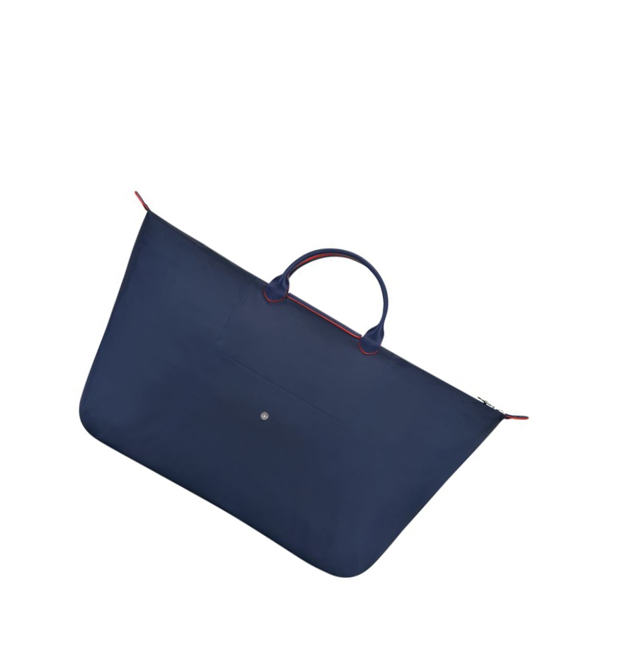 Longchamp Le Pliage Club XL Reistas Heren Donkerblauw | NL-IW13952