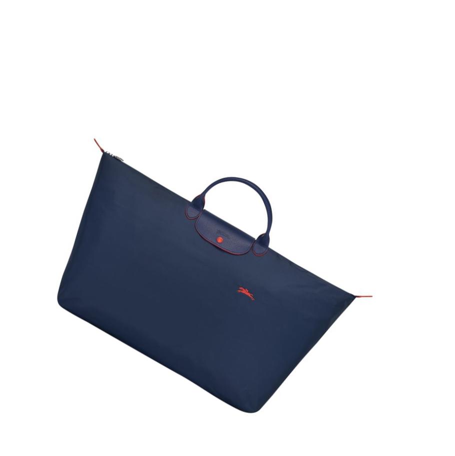 Longchamp Le Pliage Club XL Reistas Heren Donkerblauw | NL-IW13952