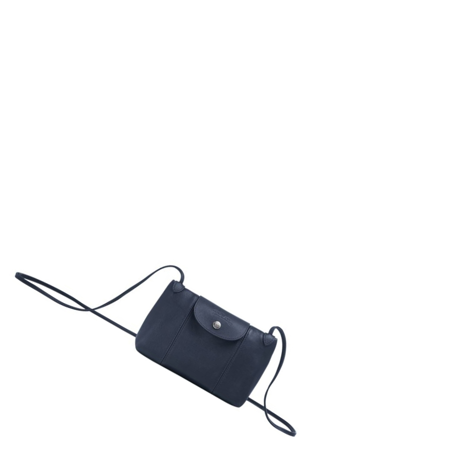 Longchamp Le Pliage Cuir Crossbodytassen Dames Donkerblauw | NL-IQ23190