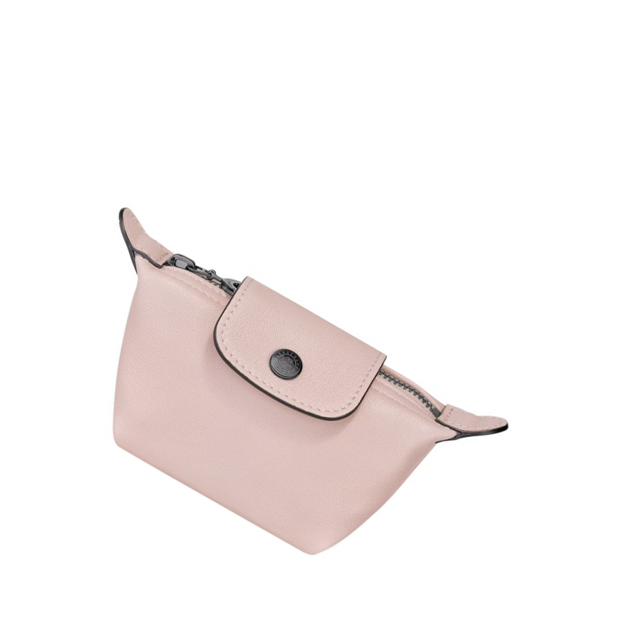 Longchamp Le Pliage Cuir Portemonnee Heren Roze | NL-MO31407