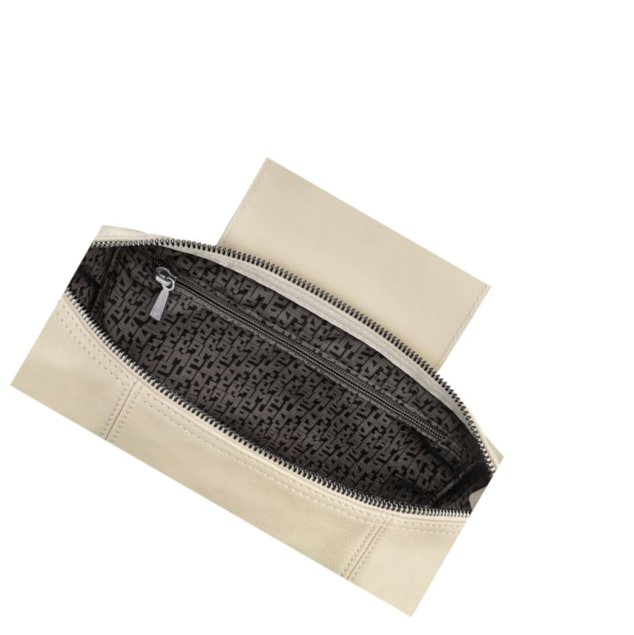 Longchamp Le Pliage Cuir Rugzak Dames Beige | NL-TA57813