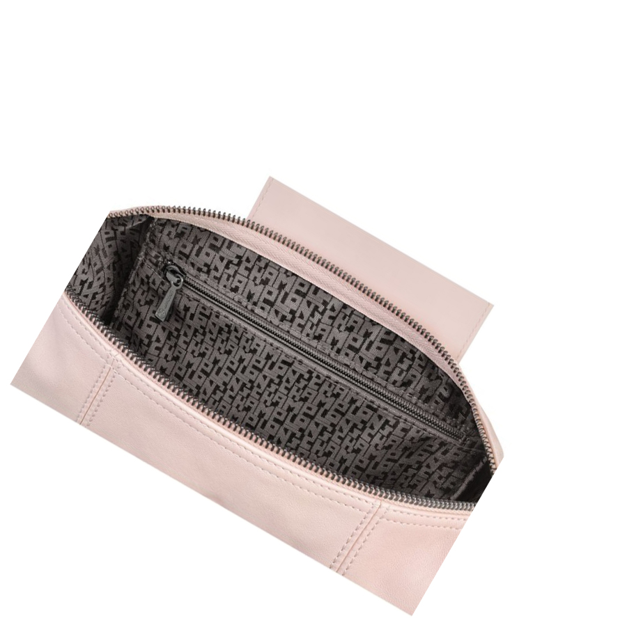 Longchamp Le Pliage Cuir Rugzak Dames Roze | NL-XU46085