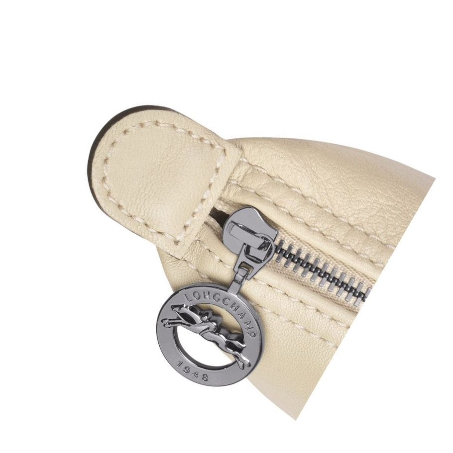Longchamp Le Pliage Cuir Zak Dames Beige | NL-PX52380