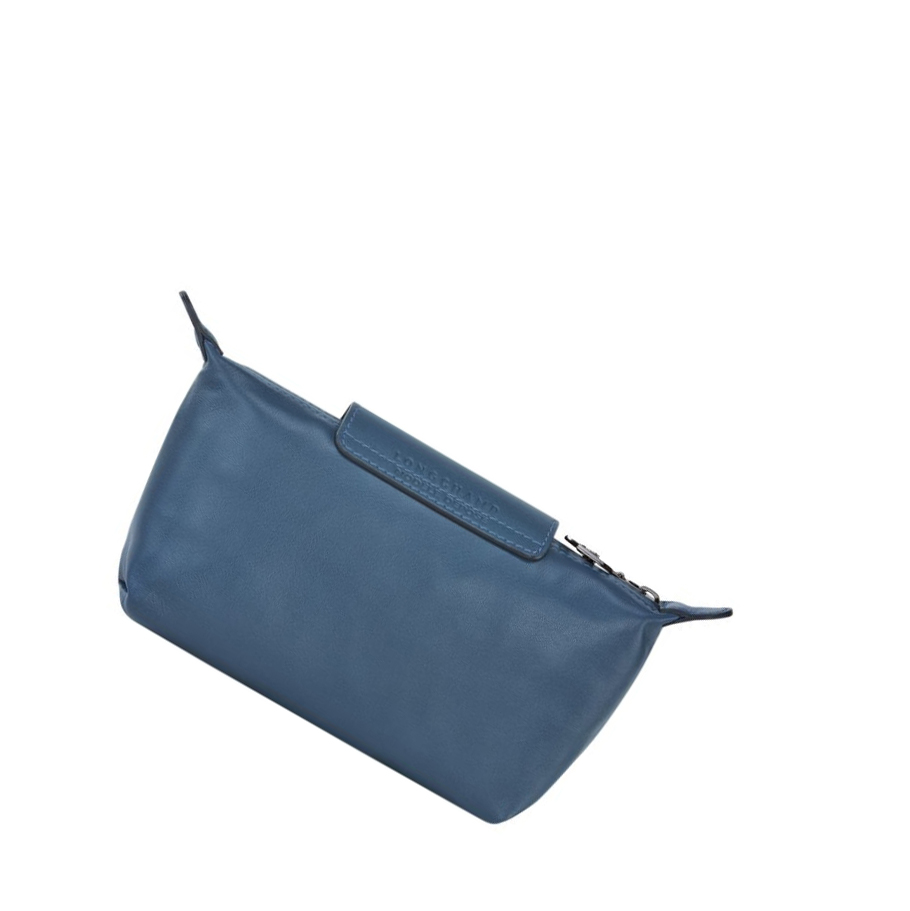 Longchamp Le Pliage Cuir Zak Dames Blauw | NL-MI71264