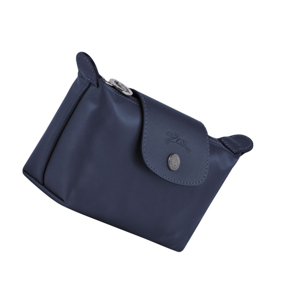 Longchamp Le Pliage Cuir Zak Dames Donkerblauw | NL-KU10526