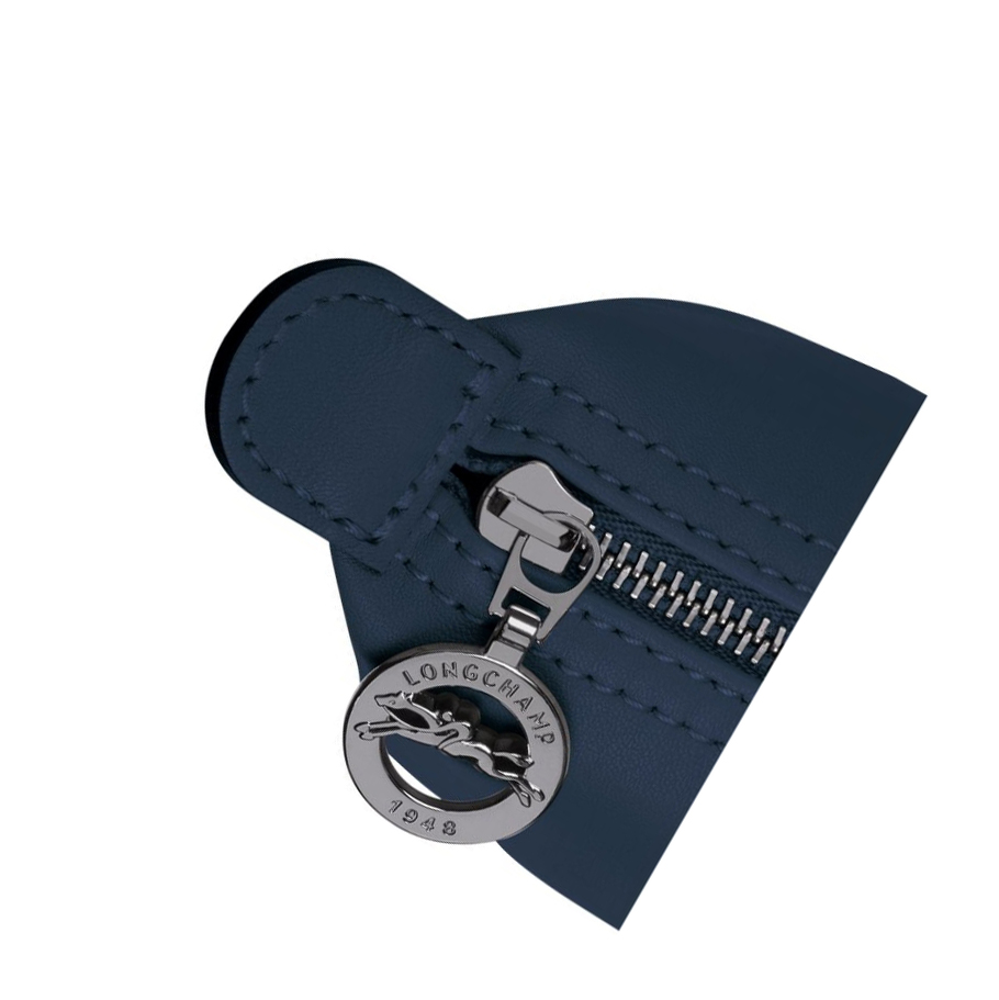 Longchamp Le Pliage Cuir Zak Dames Donkerblauw | NL-KU10526