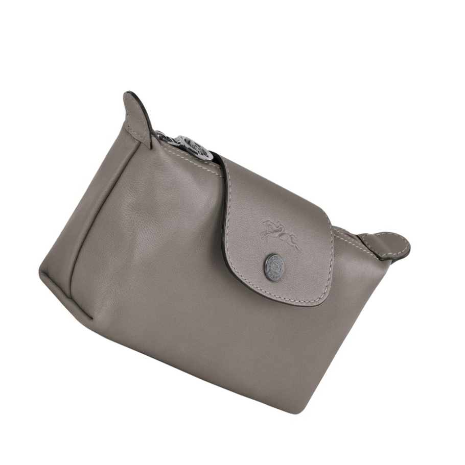 Longchamp Le Pliage Cuir Zak Dames Grijs | NL-KA87163