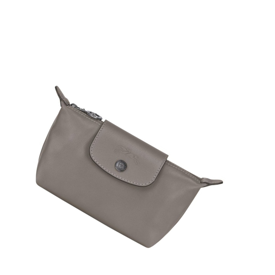 Longchamp Le Pliage Cuir Zak Dames Grijs | NL-KA87163