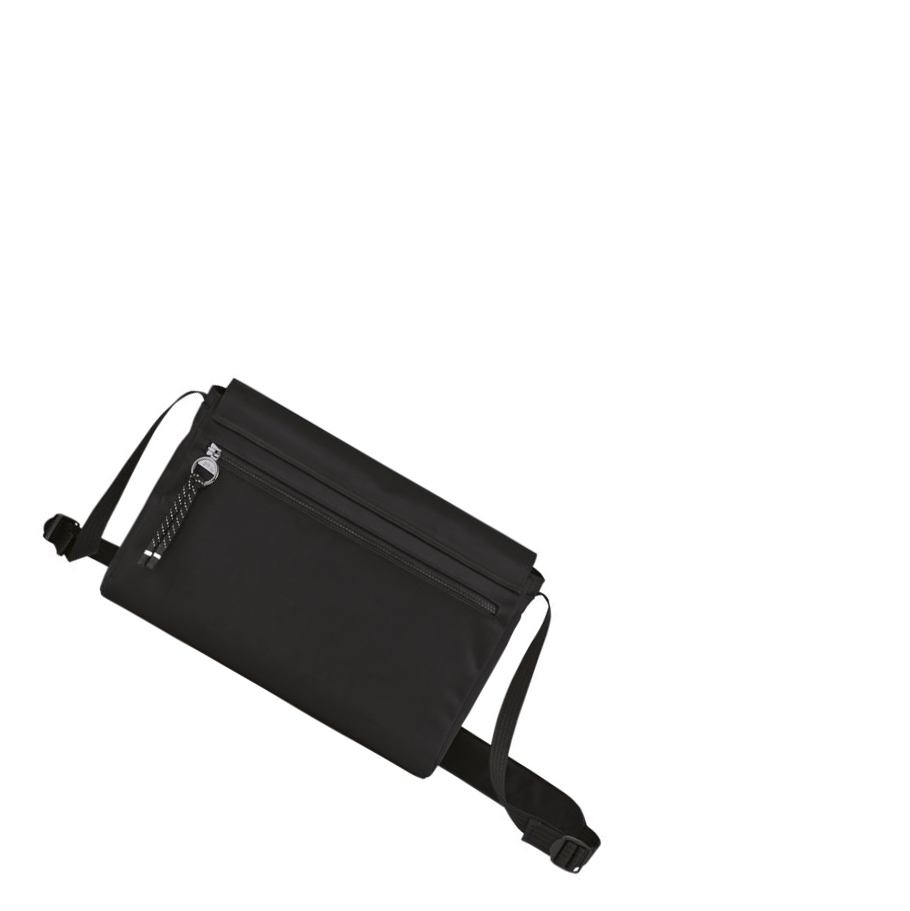 Longchamp Le Pliage Energy M Crossbodytassen Heren Zwart | NL-LF72406