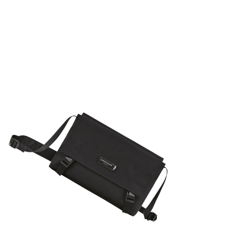 Longchamp Le Pliage Energy M Crossbodytassen Heren Zwart | NL-LF72406