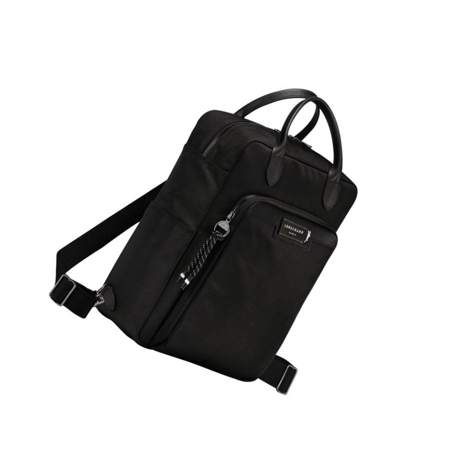 Longchamp Le Pliage Energy Rugzak Heren Zwart | NL-UM94028
