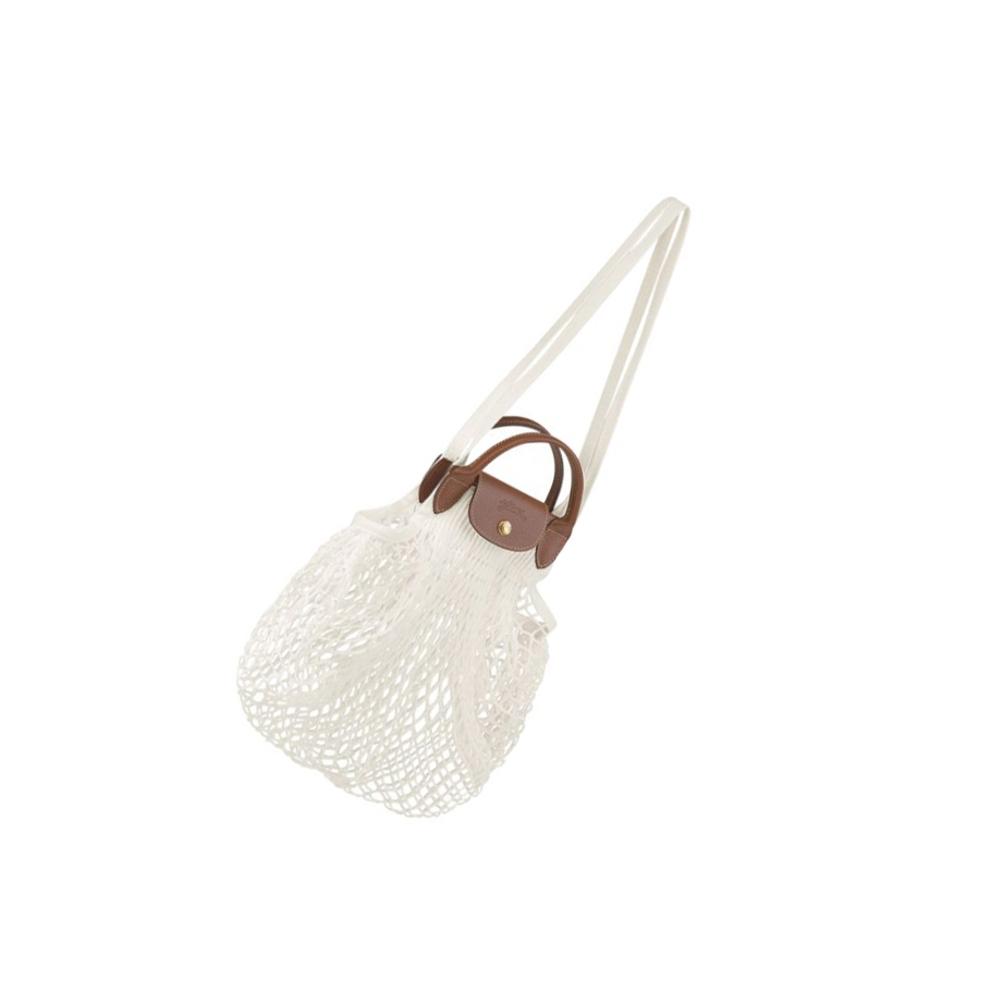 Longchamp Le Pliage Filet Schoudertassen Dames Beige | NL-UC67418