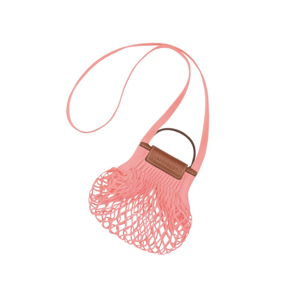 Longchamp Le Pliage Filet XS Crossbodytassen Dames Roze | NL-HO03281