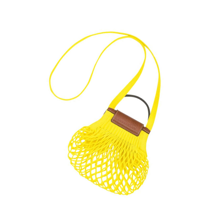 Longchamp Le Pliage Filet XS Crossbodytassen Dames Geel | NL-QZ79650