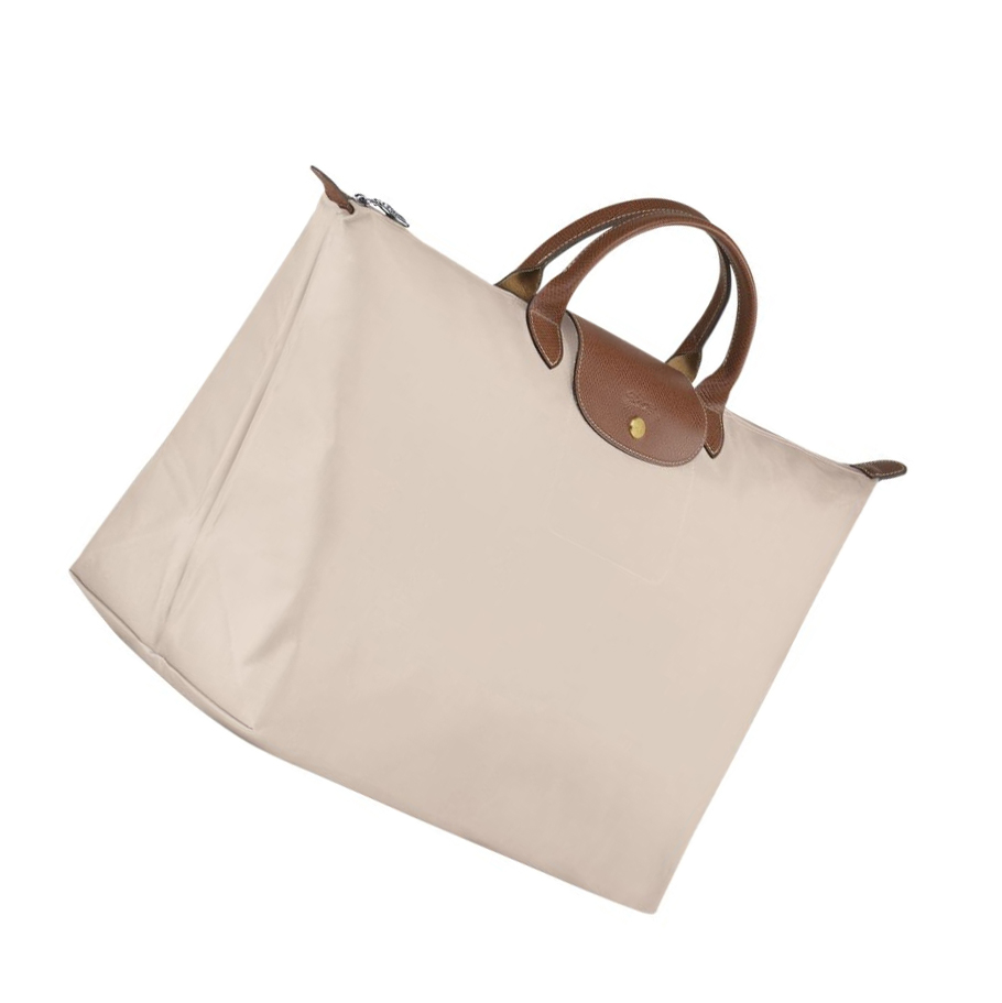 Longchamp Le Pliage L Reistas Dames Beige | NL-PB84679