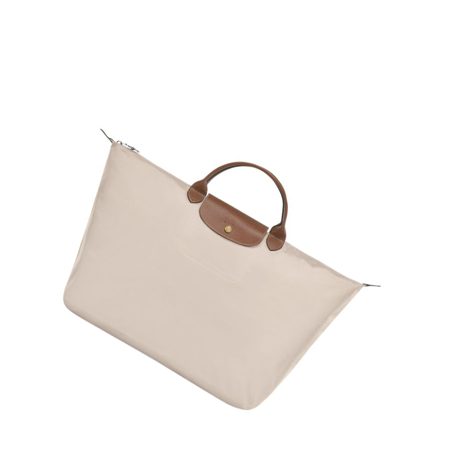 Longchamp Le Pliage L Reistas Dames Beige | NL-PB84679